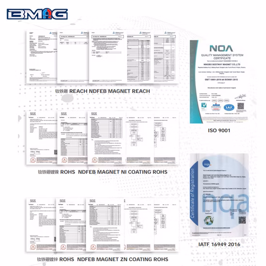 Magneti a disco al neodimio Magnete al neodimio N52 super resistente in nichel